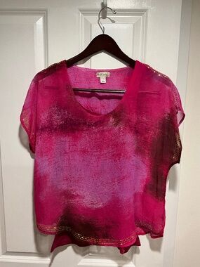 World Unity, M, inner t-shirt material, outer is polyster, short sleeve